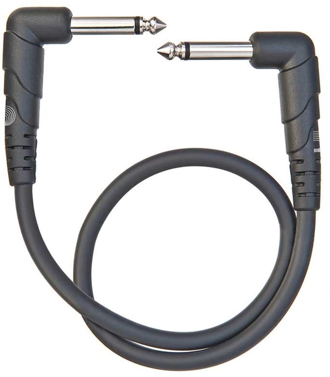 D'Addario PW-CGTPRA-01 Classic Series Patch Cable haaks 30 cm