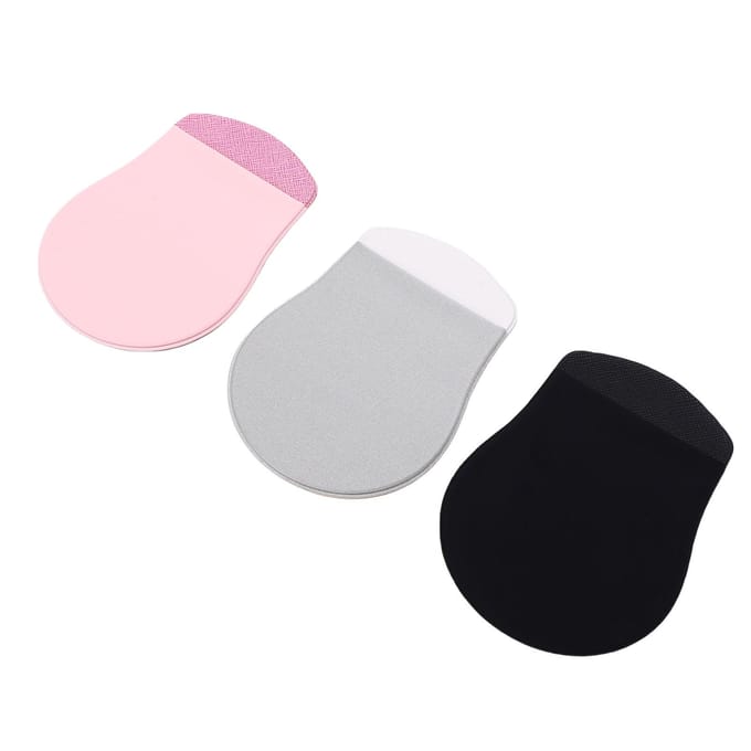 3 STKS Plakmuis Etuis PU Herbruikbare Lijm Slanke Muis Houder Opbergtas voor Computer Laptop white