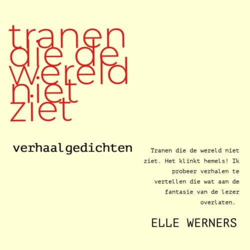 Tranen Die De Wereld Niet Ziet - Elle WERNERS