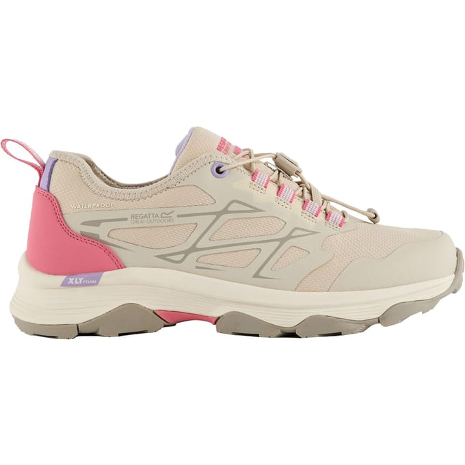 Regatta Dames/Dames Blaze II Waterdichte Trainers (Warm beige/perzikroze)