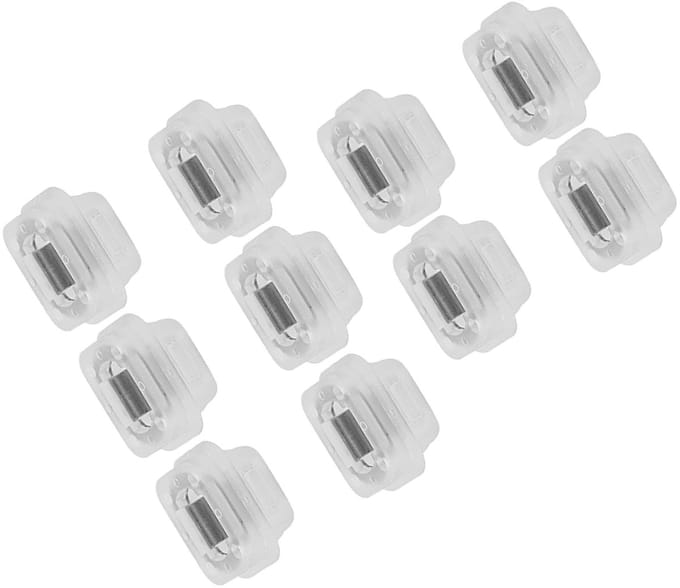 Allecto - Plastic Deur Insert Grommet Clip - Deur Houder - Doorschijnend - Interieur Trim Clip - E46 E90 E91 E92 E93 - 10 stuks