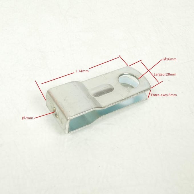 Kettingspanner Generiek voor Peugeot Ø16mm Ø7mm L75mm l28mm Nieuw