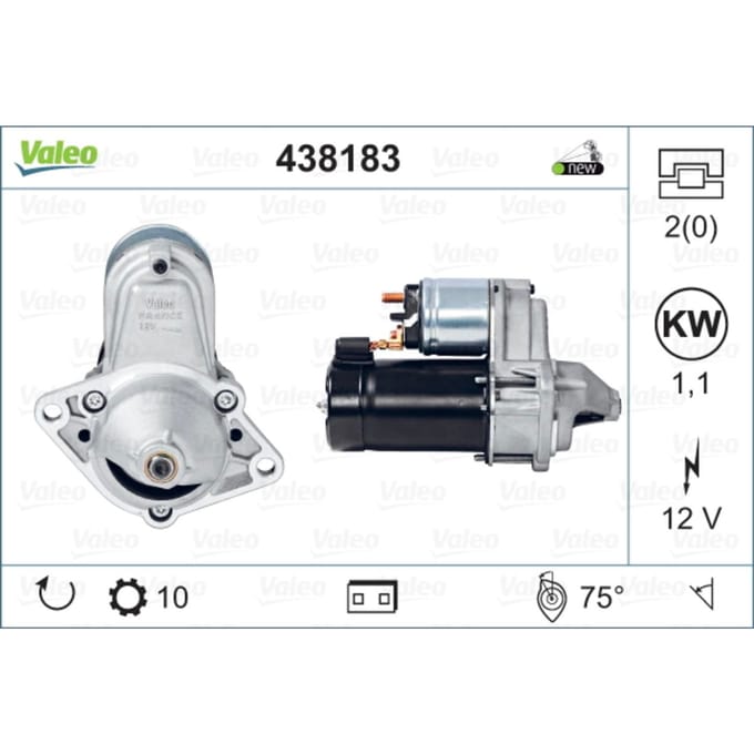 Starter VALEO 438183
