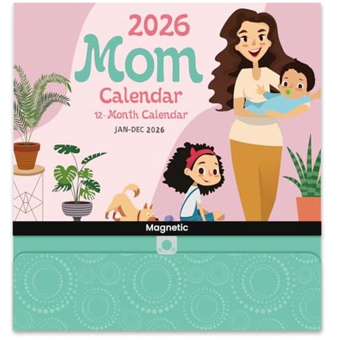 Muurkalender 2025 voor een georganiseerd jaar