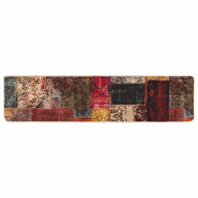vidaXL - Tapijt - Runner - MARSA - Meerkleurig - 80 - x - 450 - cm - Polyester - en - PVC