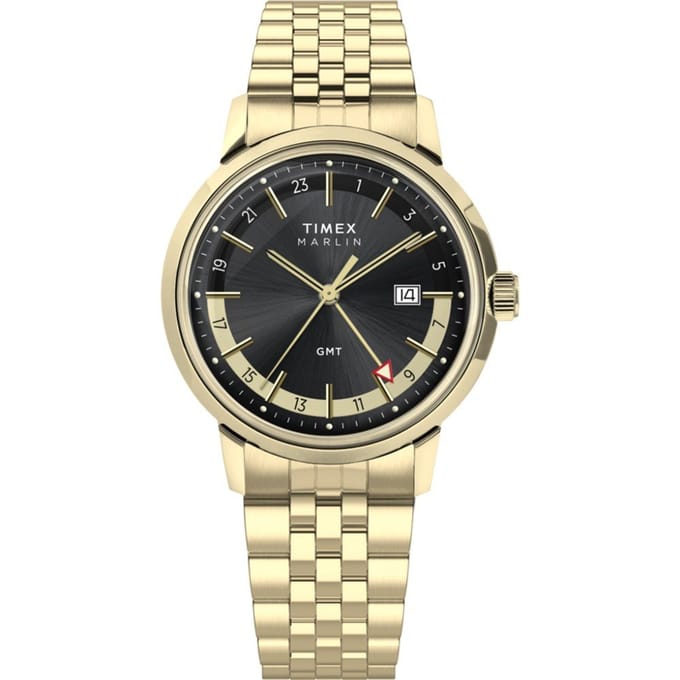 Timex Marlin TW2Y47700 Horloge - Staal - Goudkleurig - Ø 40 mm