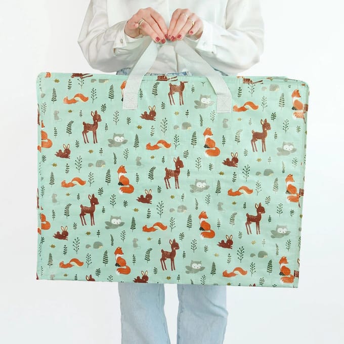 A Little Lovely Company XL Opbergtas - Forest Friends