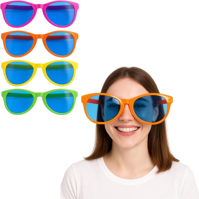 Gigantische Grappige Zonnebril - Oversized Feestbril voor Verjaardag & Carnavalskostuum