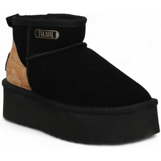 Alviero Martini 1e klasse vrouw half-boot Geo booties zwart 41 - 1262-417B-0001-41