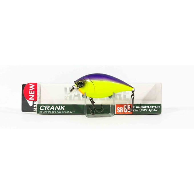 Yo Zuri Duel hardcore crank SR 65F drijvend kunstaas R1363-PUCL (4254) white