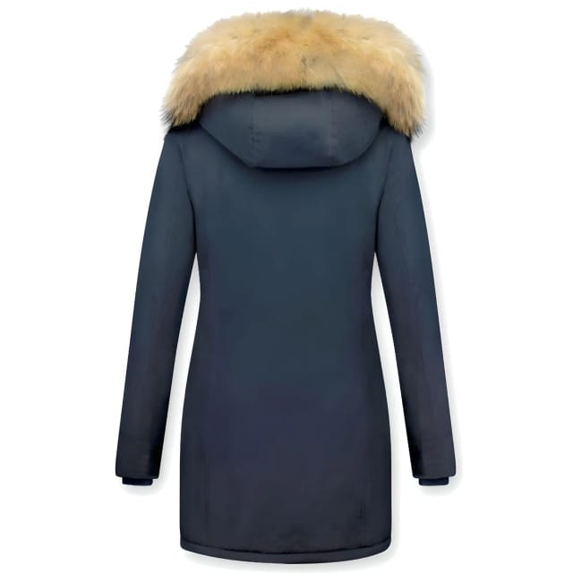Matogla Winterjas met bontkraag parka jas