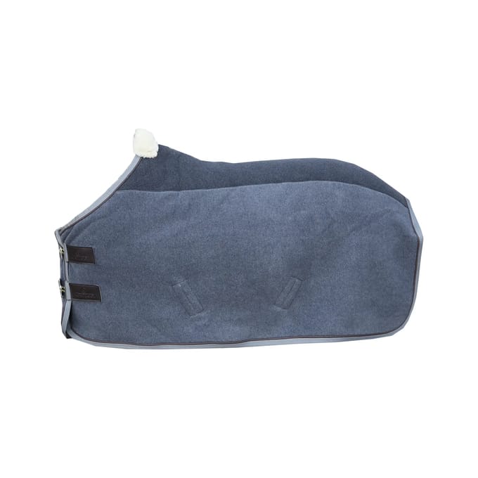 Zweetdeken fleece 'heavy' grijs 80-4'0