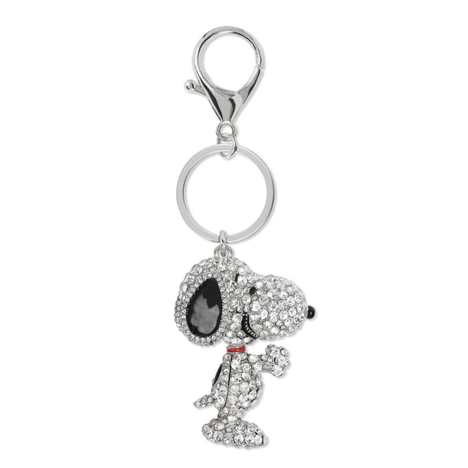 Peanuts Snoopy Unisex Sleutelhanger - zilverkleurig - Standard