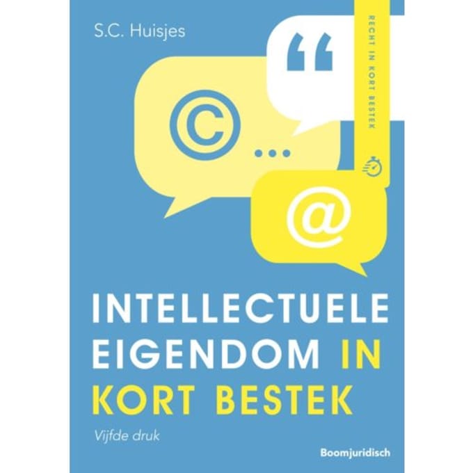 Intellectuele Eigendom In Kort Bestek - Hbo-Reeks - Sander Huisjes