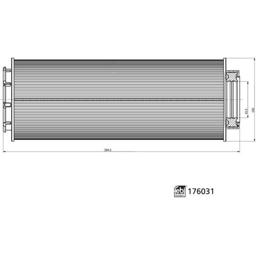 Brandstoffilter FEBI BILSTEIN 176031