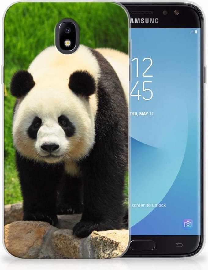 Samsung Galaxy J7 2017 | J7 Pro TPU Hoesje Panda