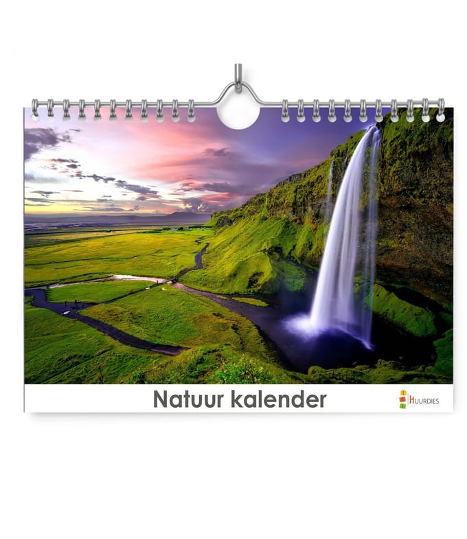 Huurdies - Natuur Verjaardagskalender - A3
