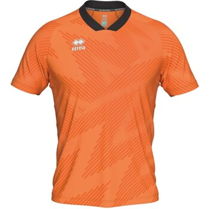 T-Shirt Errea Peter Maglia Mc Ad Arancio_Fluo - Sportswear - Volwassen