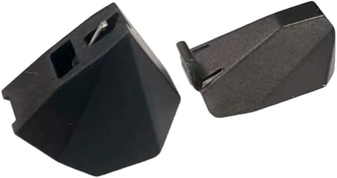 Stylus Vervanging - Naald Element - Vinyl Luisteren - Elliptische Tip - 13 g - Zwart