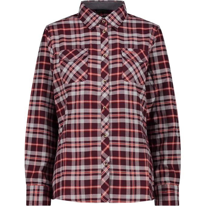 Polyester blouse met lange mouwen voor dames CMP