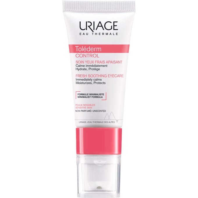 Uriage Tolederm frisse kalmerende verzorging ogen TP 15 Milliliter