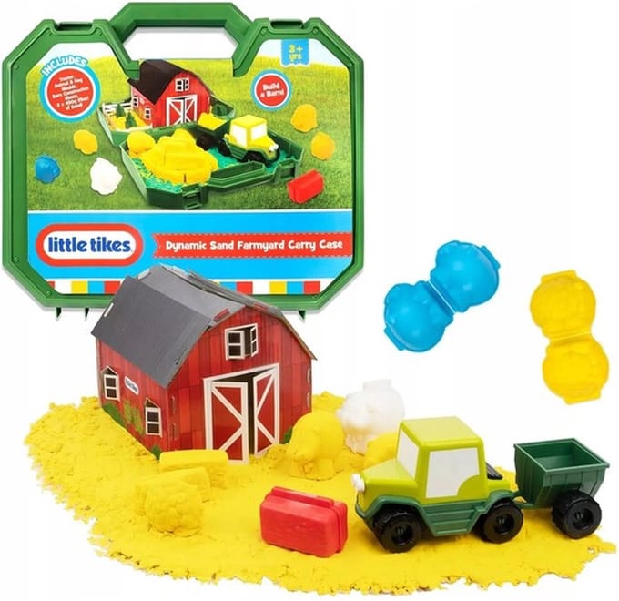 Little Tikes Farm Set Koffer zand 900g. + accessoires
