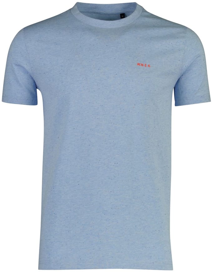 NZA - Heren Shirt - 26DN733 - 2658 Sunny Blue Melange