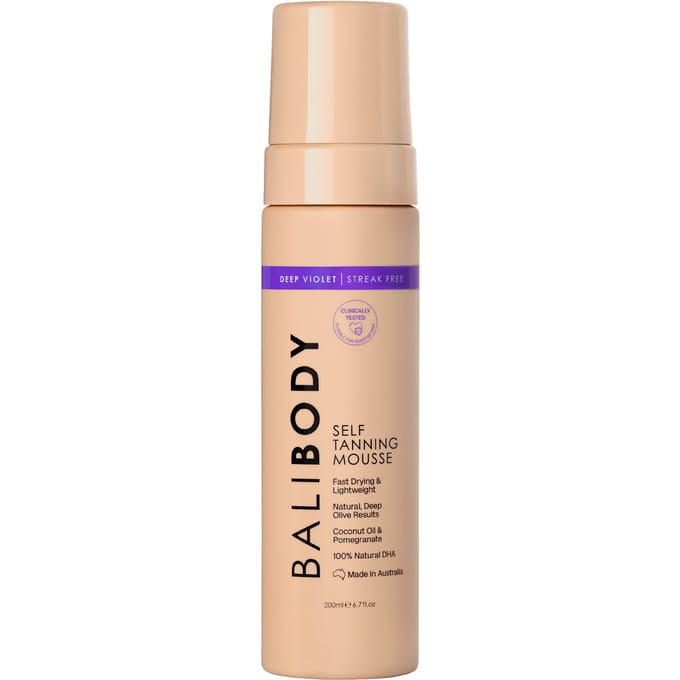 Bali Body Deep Violet Self Tanning Mousse 200 ml