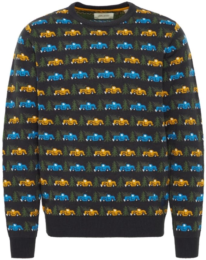 Kersttrui Tree Blend heren mt XL