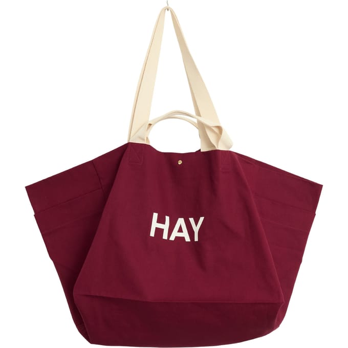 HAY Weekend Bag No 2 Draagtas - Large - burgundy