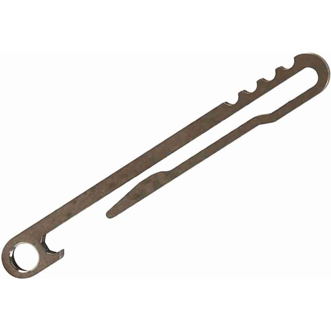 Buitenuitrusting Titaniumlegering EDC Sleutelhanger Riemclip Sneltrekkende Sleutelhanger brown