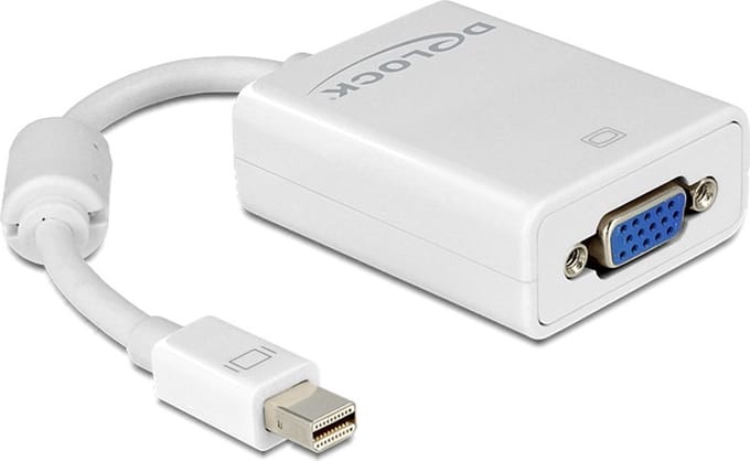 DeLOCK Mini DisplayPort naar VGA adapter met ANX9833 chipset - 0,15 meter