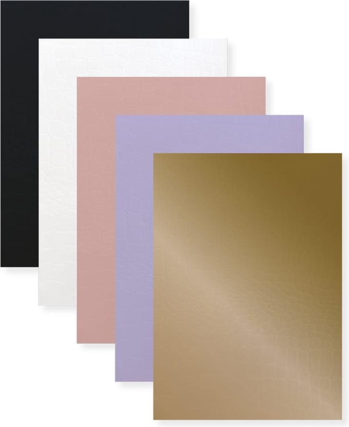 Kangaro schriften - Pure Croco - A4 - lijn - 4 kleuren