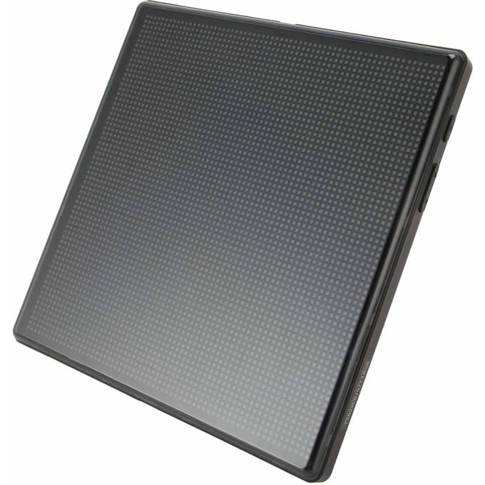 Pixels Display Frame App Controle 64x64 RGB DIY Pixels LED Display met Klok voor Muur Tafelblad black