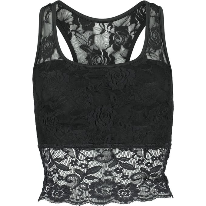 Forplay Top - CECILIA - S tot XXL - voor Vrouwen - zwart