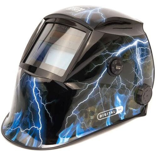Lashelm Digital - Electro Guard (Groot venster voor panoramisch zicht)