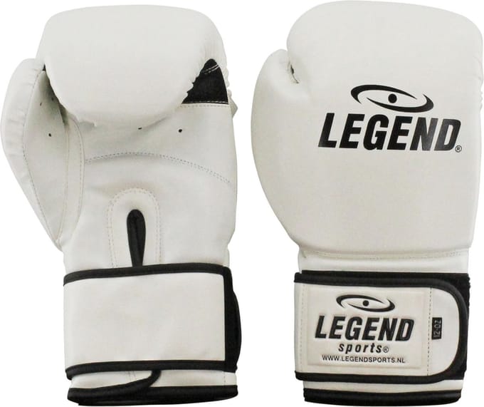Legend Sports Bokshandschoenen Powerfit Junior Wit Maat 08oz