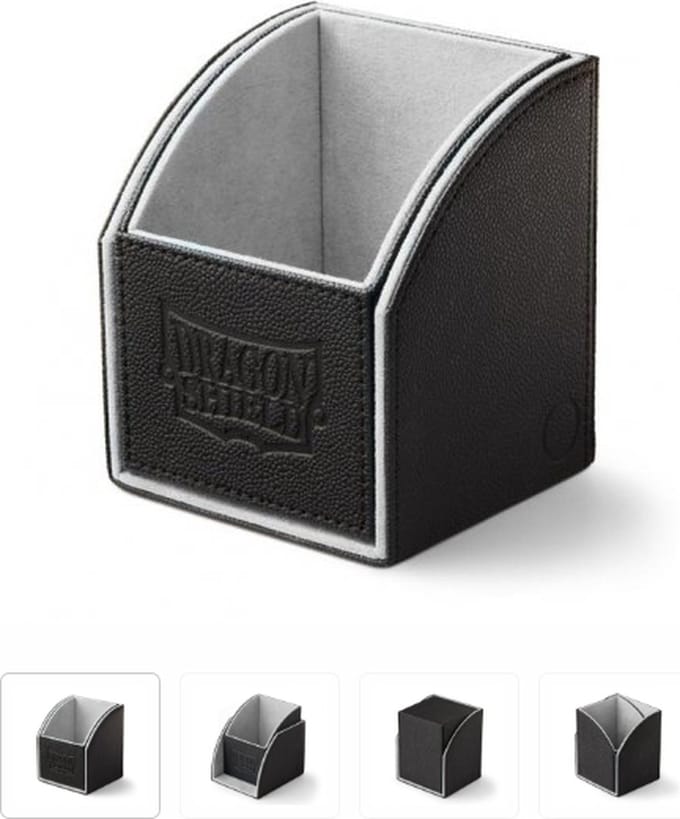 Asmodee Dragon Shield Nest Box Black/Light Grey -