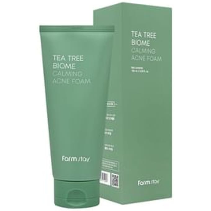 Farmstay - Tea Tree Biome Calming Acne Foam 180ml