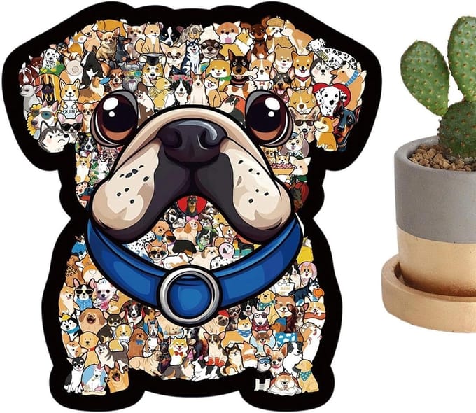 Houten Puzzel - Dierenvorm Spel - Cognitieve Ontwikkeling - Eco-Hout Constructie - 160 Delen - Niet gespecificeerd
