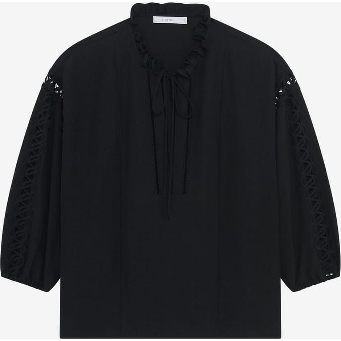 IRO Paris Ganitte Top Black Taglia: 36 | Maglie a manica lunga Outlet | Donna | Nero