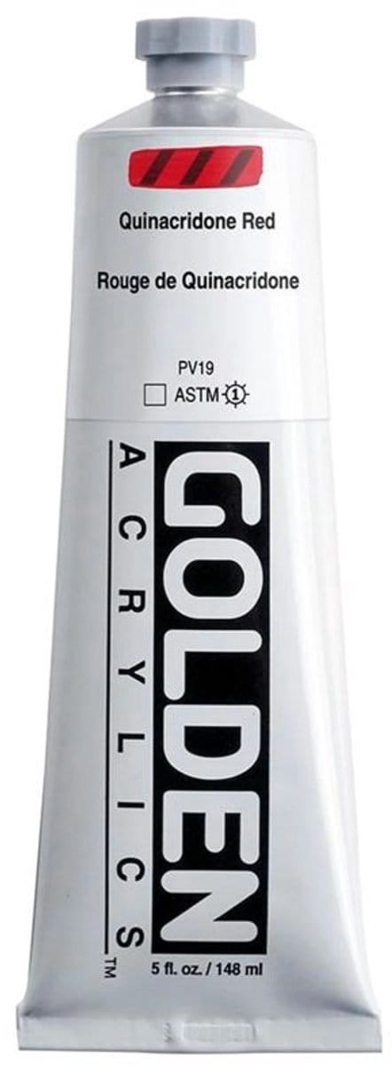 Golden Heavy Body Acrylverf Quinacridona Rood 148 ml