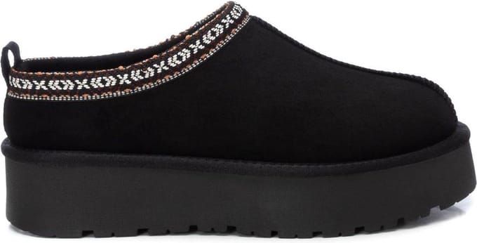 XTI 143237 Huisslippers - ZWART