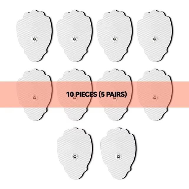 Patch d'Électrostimulation EMS Électrode Coussinets Stimulateur Musculaire Pour Acupuncture Physiothérapie Machine TENS Gel Conducteur Réutilisable