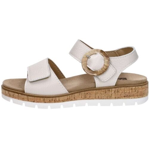 SUB55 Comfort Collection Mia 96 Sandalen Plat - gebroken wit - Maat 36