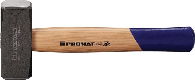 Promat moker hickory steel - 1250 gram - 4000811101