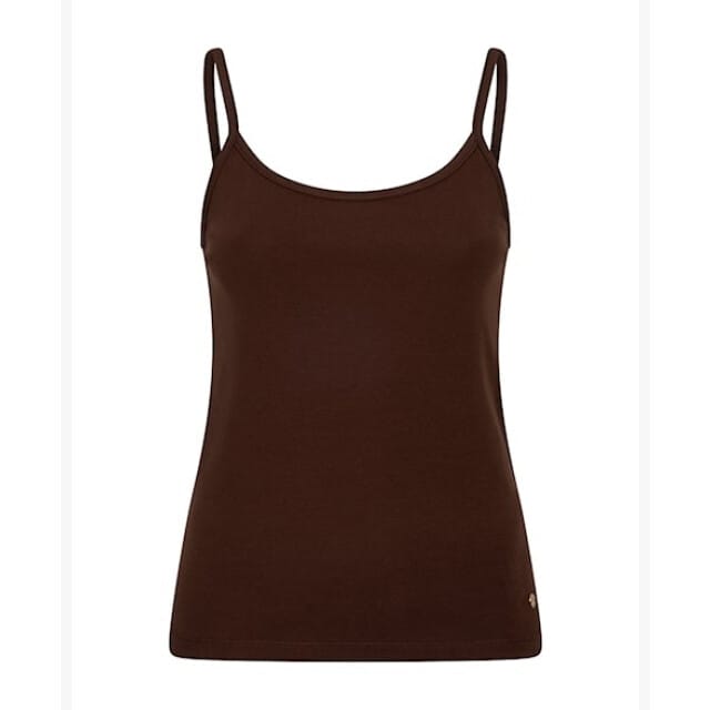Red Button Singlet srb5140 espresso