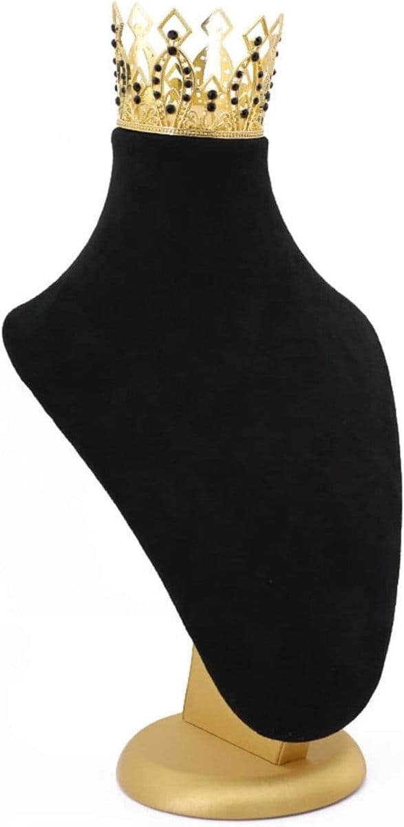 Sieraden Display - Hanger Stand - Winkel Presentatie - Fluwelen Afwerking - Niet Gespecificeerd - Zwart