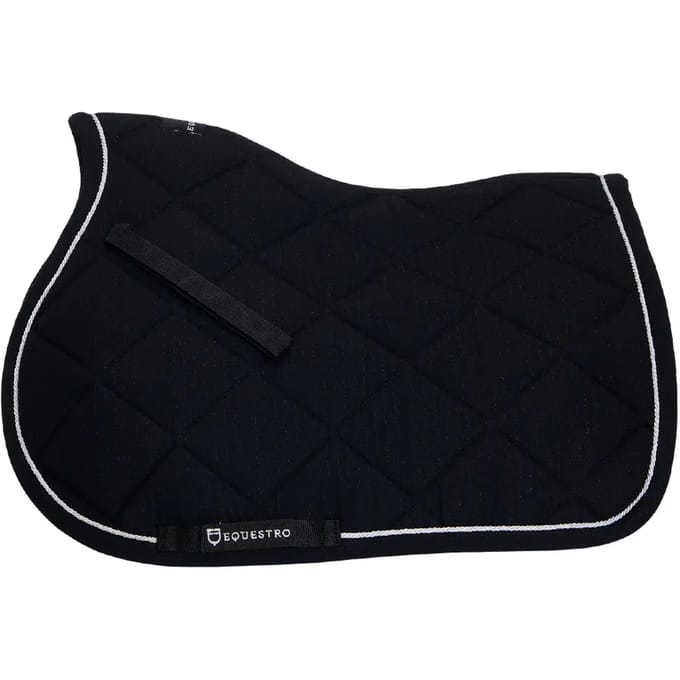 Springzadelpad met borduursel voor paard Equestro