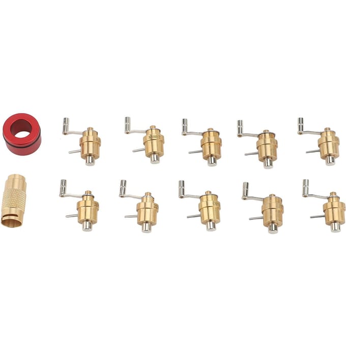 Horloge Veertrekker Messing Professionele Veertrekker Set voor Horlogemaker 10 Modellen beige